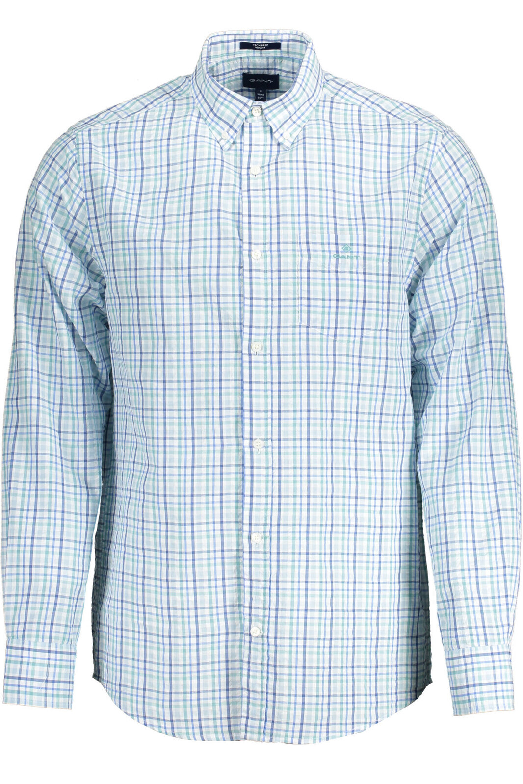 GANT LIGHT BLUE MEN'S LONG SLEEVE SHIRT