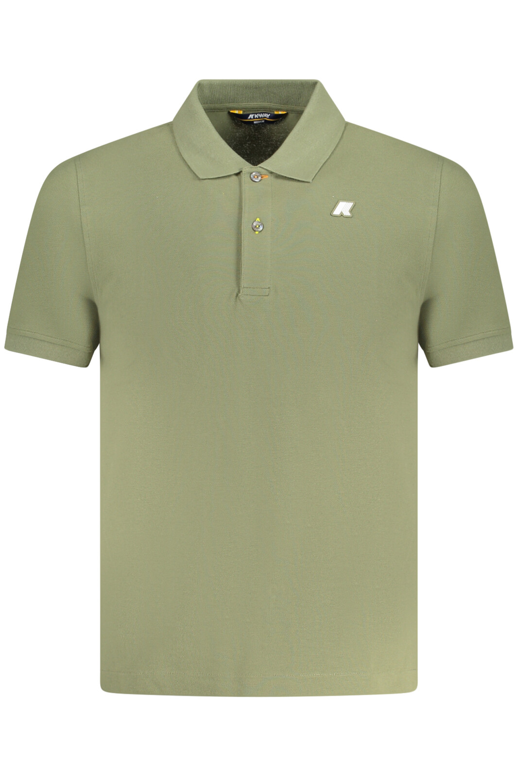 K-WAY POLO SHORT SLEEVES MEN GREEN