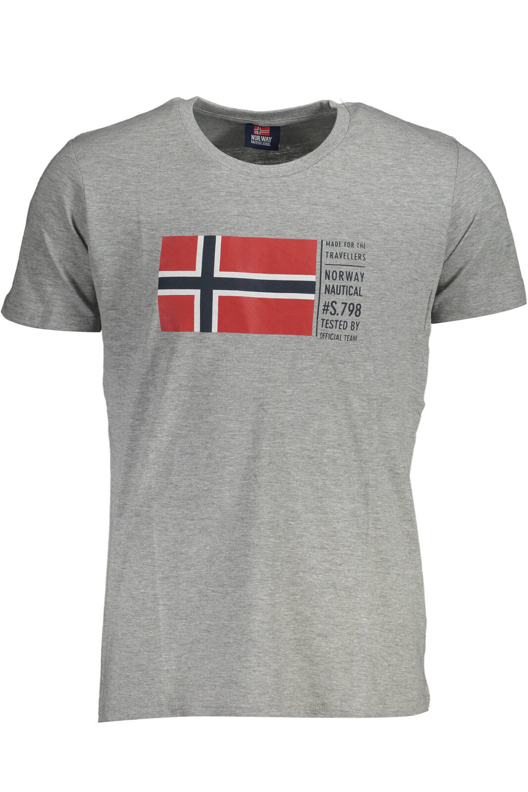 NORWAY 1963 GRAY MEN'S SHORT SLEEVE T-SHIRT
