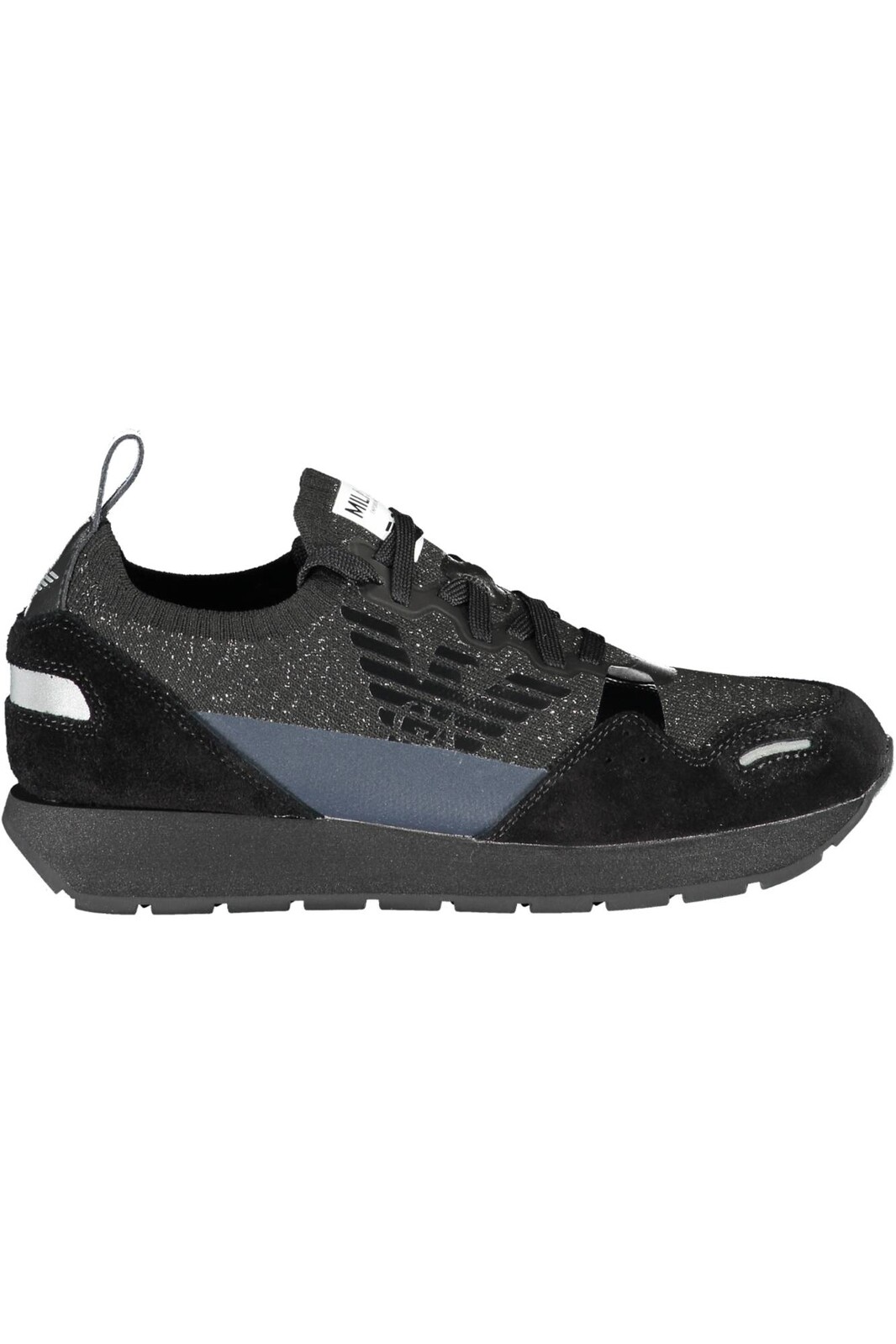 EMPORIO ARMANI WOMEN'S SPORT SHOES BLACK