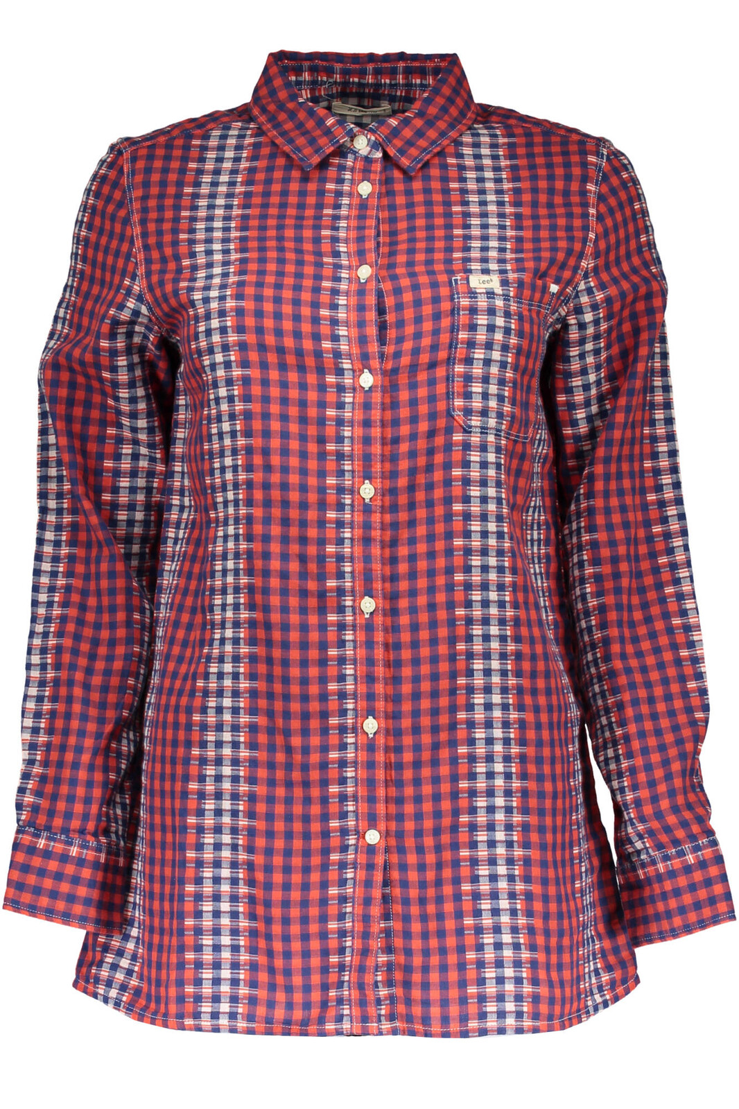 LEE MEN'S RED LONG SLEEVE SHIRT