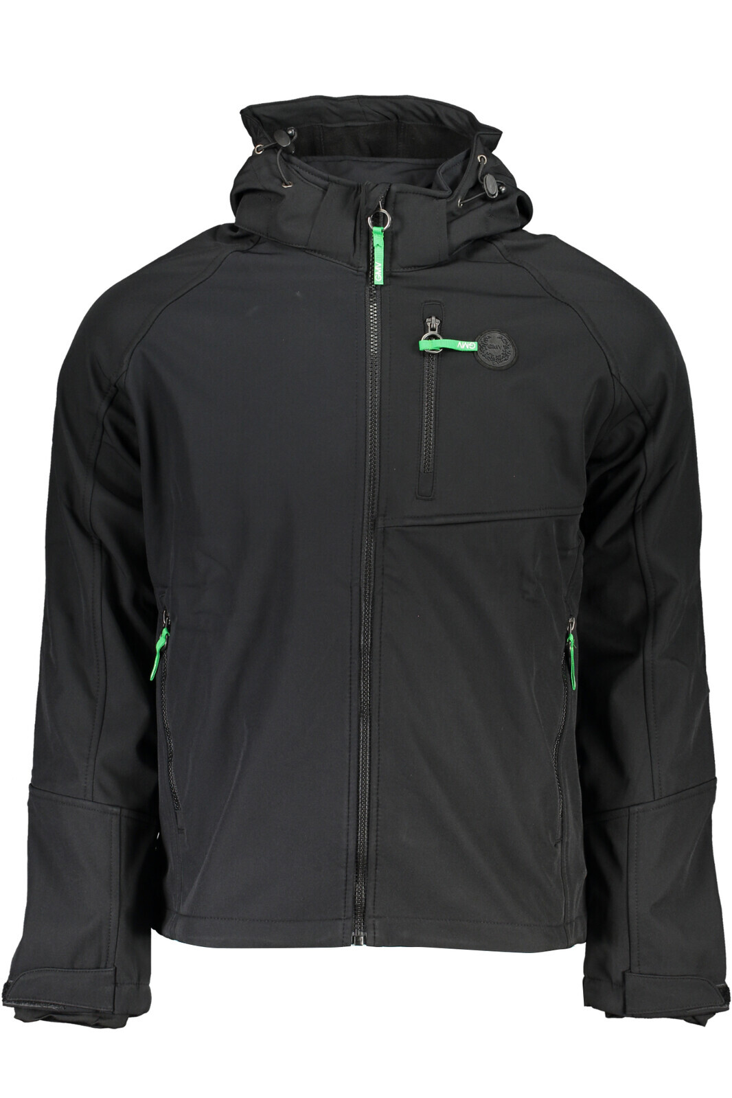 GIAN MARCO VENTURI MEN'S BLACK SPORTS JACKET