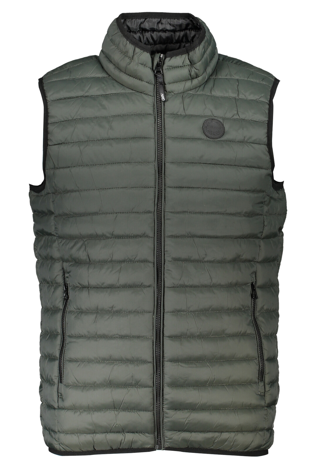 GIAN MARCO VENTURI GREEN MEN'S SLEEVELESS
