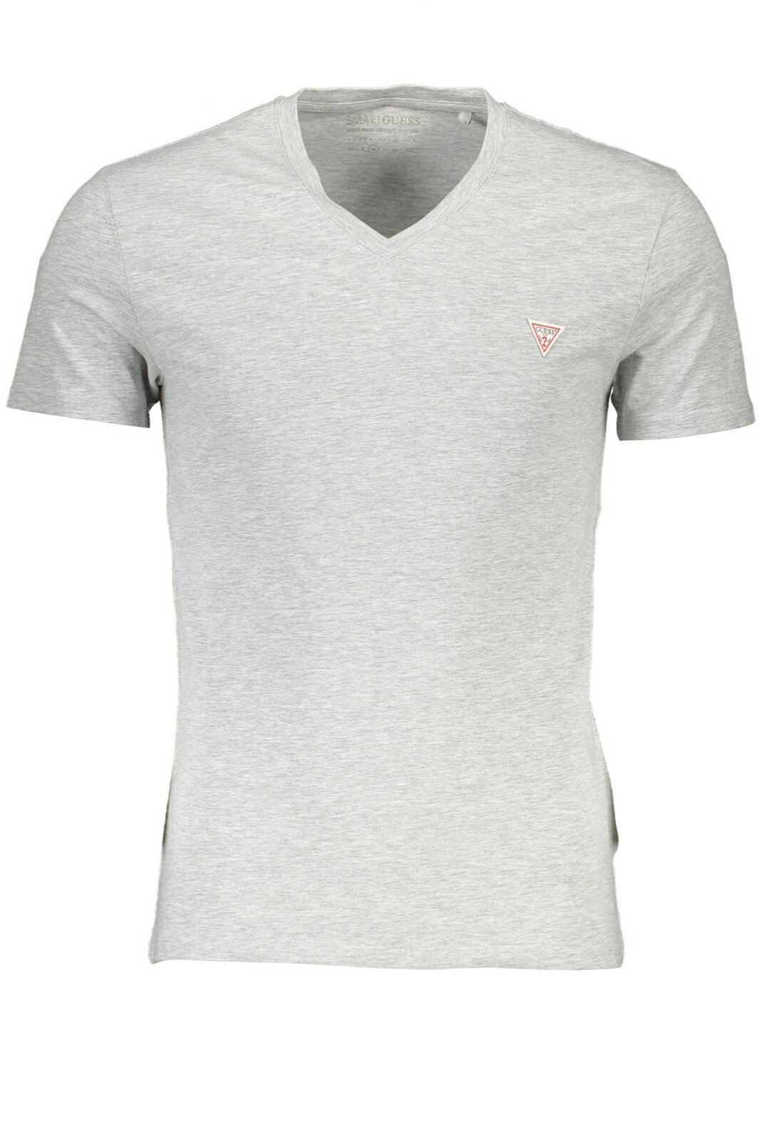 GUESS JEANS MEN'S SHORT SLEEVE T-SHIRT GRAY