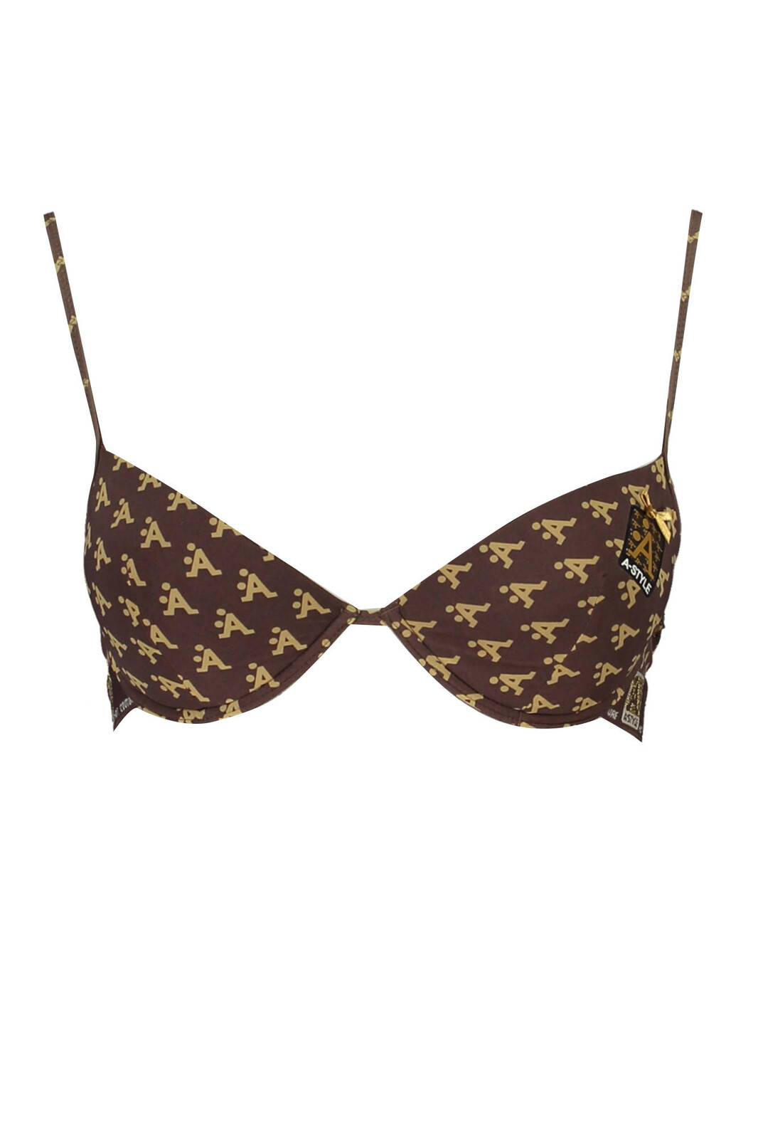 A-STYLE PUSH-UP BRA WOMEN BROWN