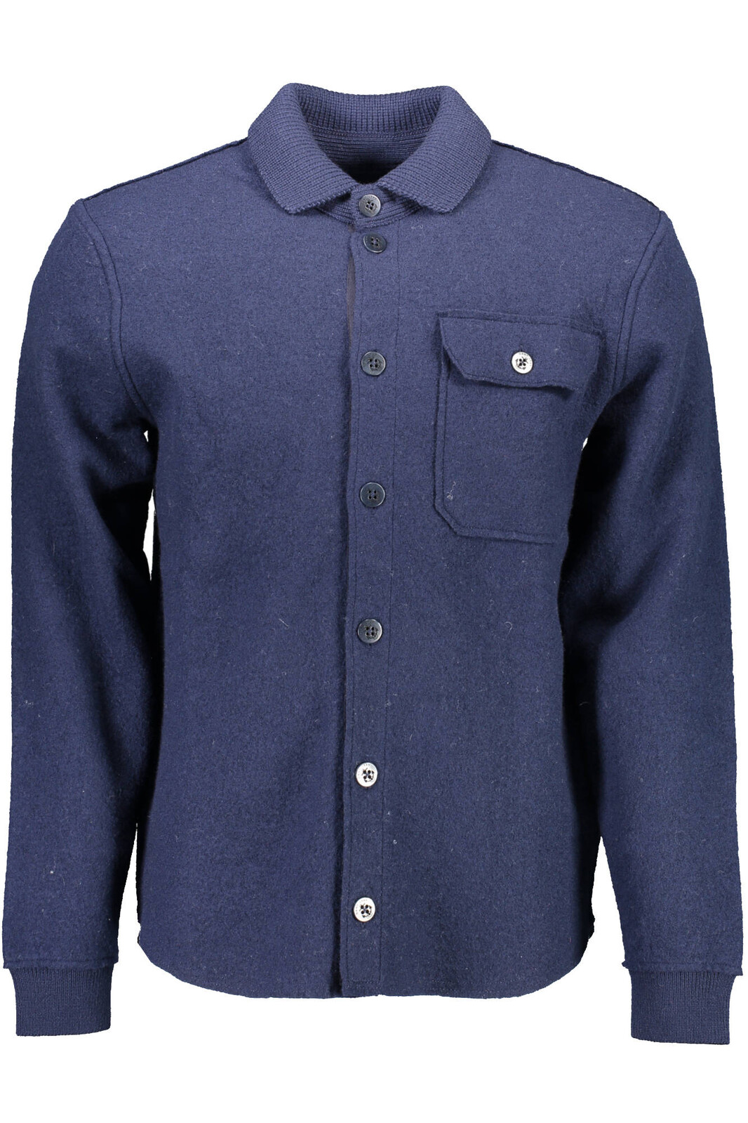 GANT MEN'S BLUE CARDIGAN