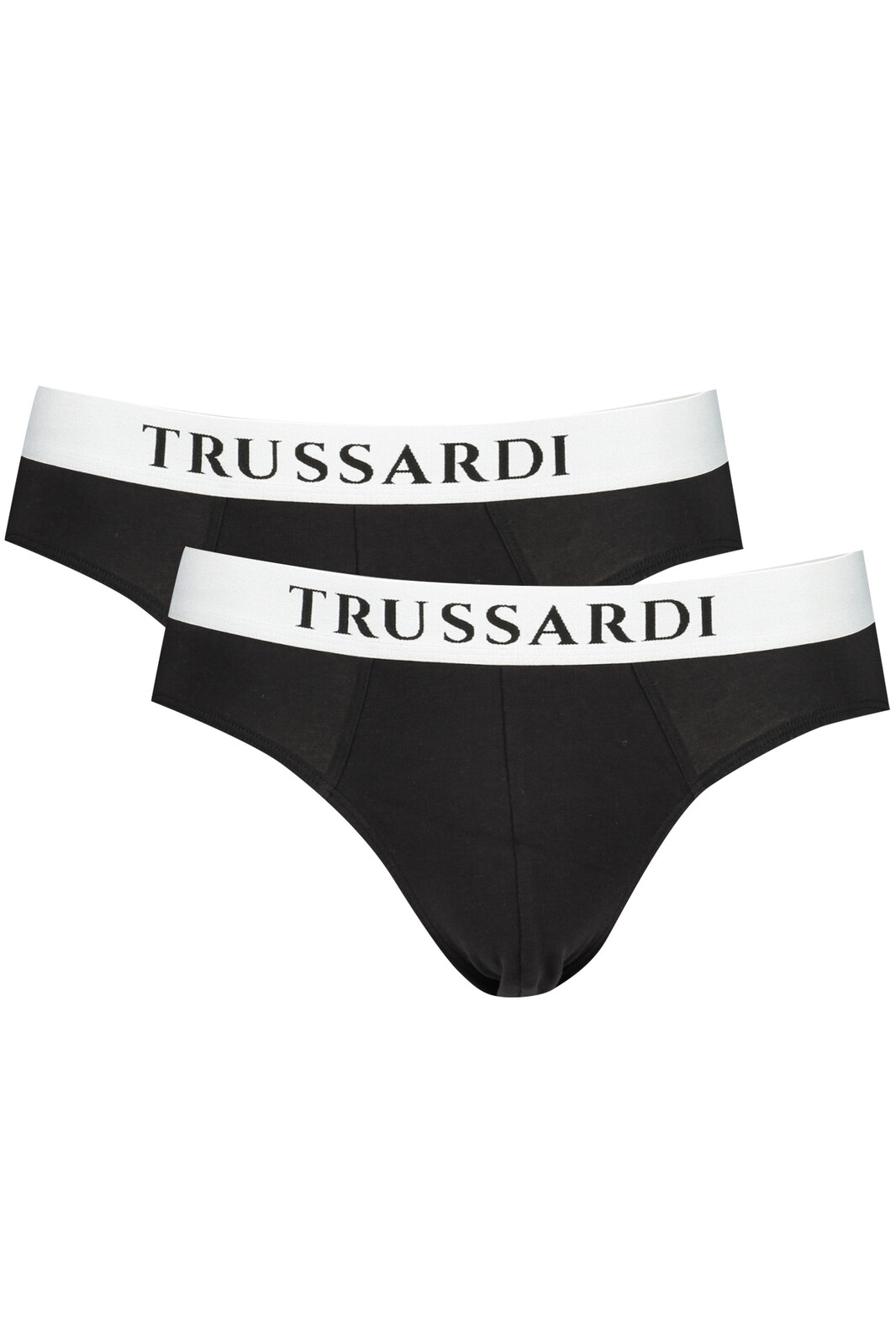 TRUSSARDI BLACK MEN'S SLIP