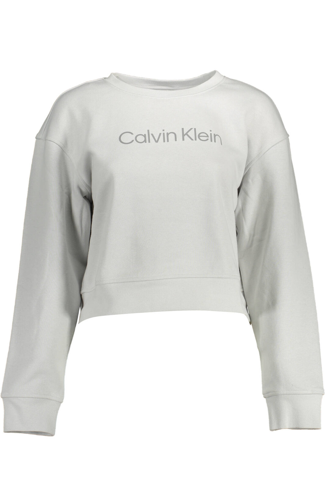 CALVIN KLEIN SWEATSHIRT WITHOUT ZIP WOMAN GRAY