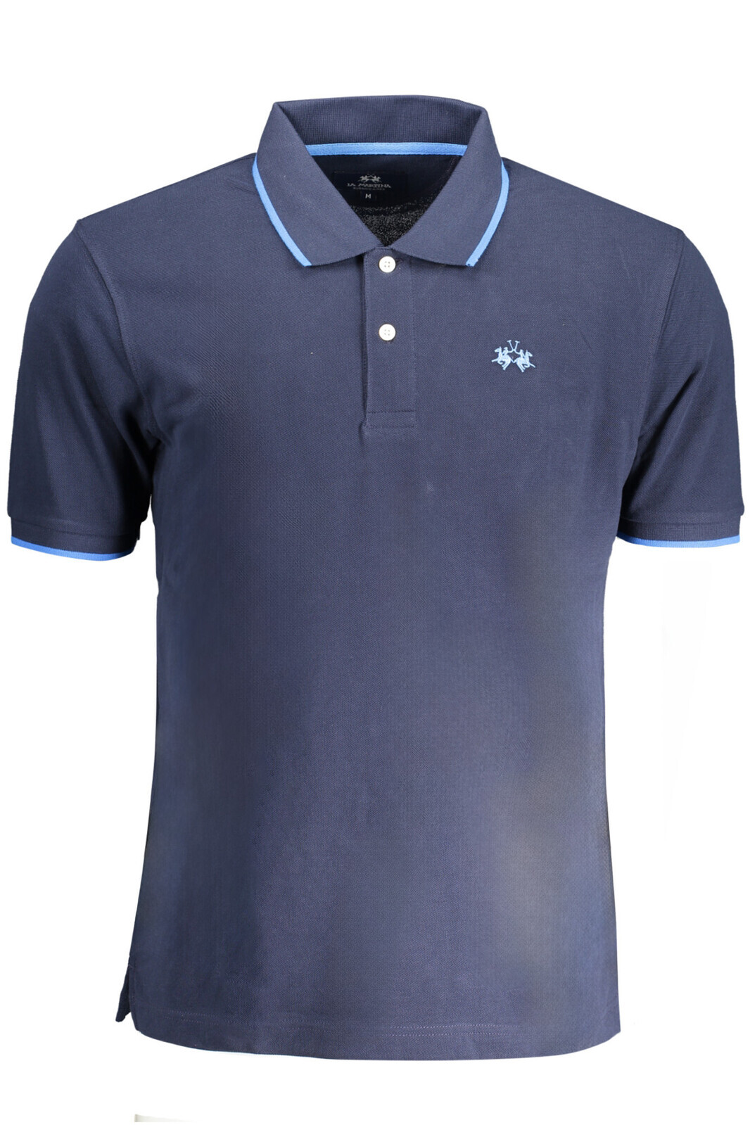 LA MARTINA MEN'S SHORT SLEEVE POLO BLUE