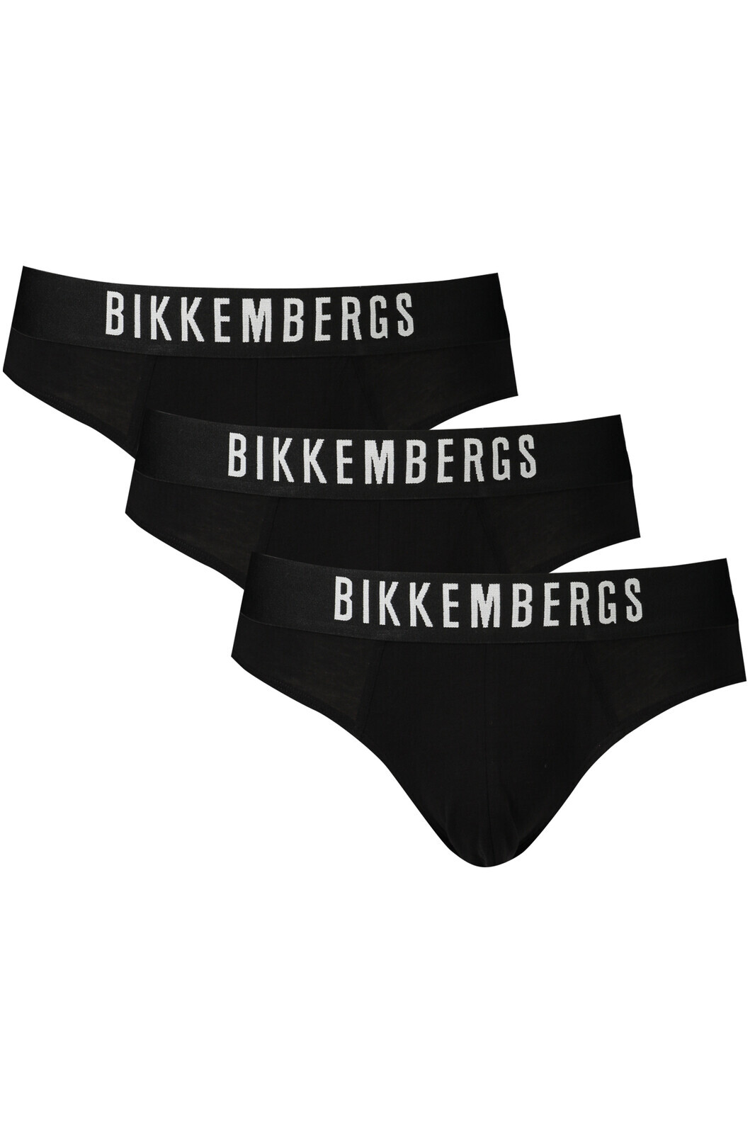 BIKKEMBERGS BLACK MEN'S SLIP