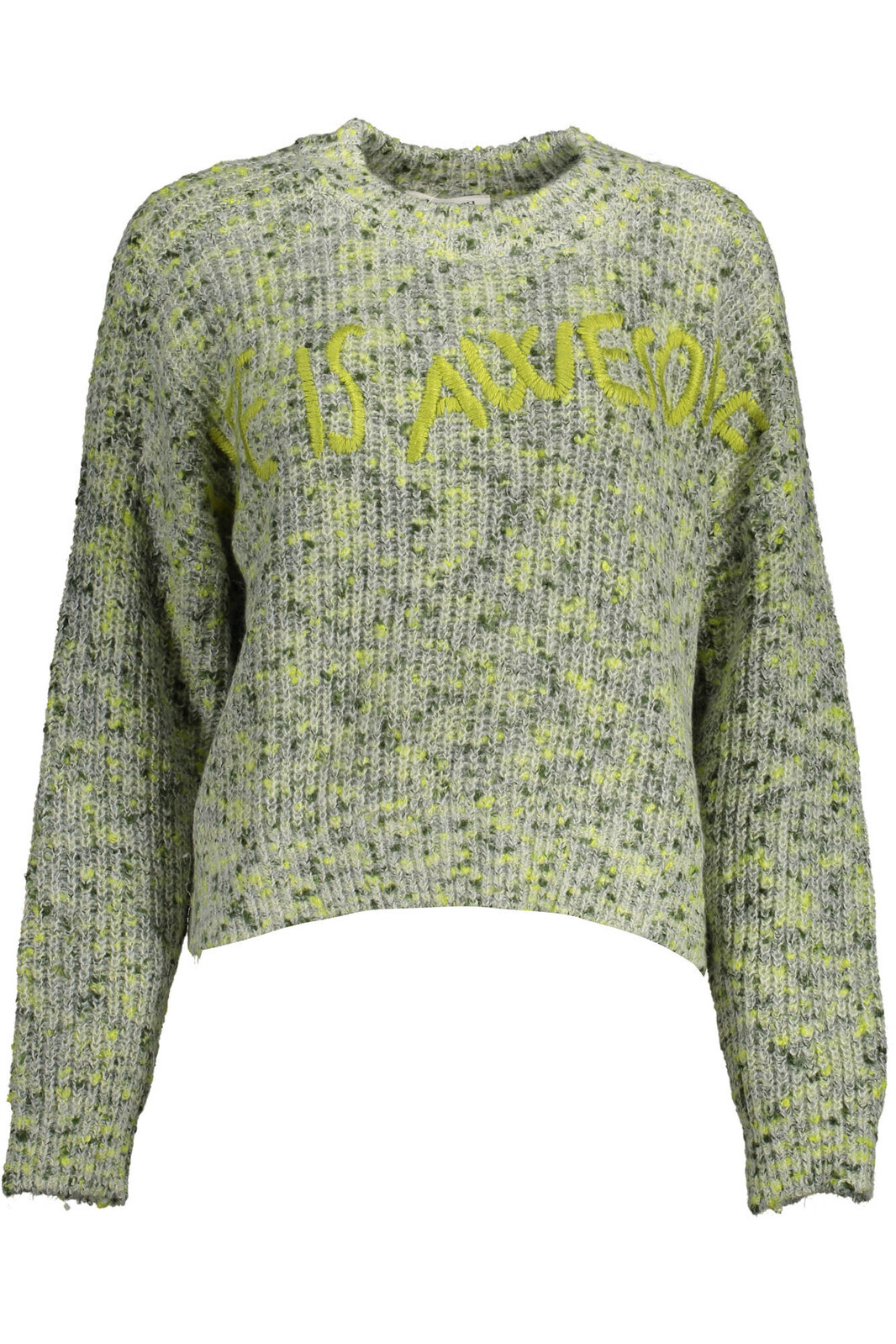 DESIGUAL GREEN WOMAN SWEATER