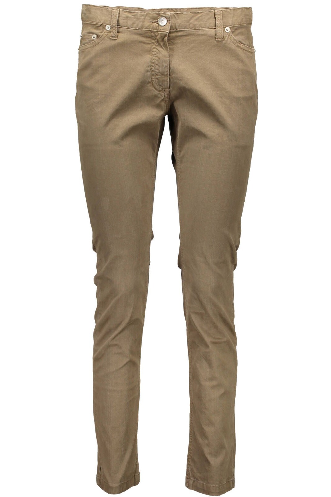 FRED PERRY WOMEN'S BROWN TROUSERS