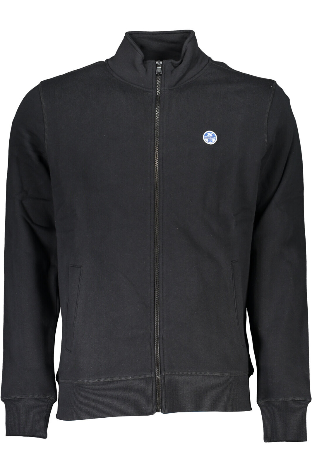 NORTH SAILS MEN'S BLACK ZIP SWEATSHIRT