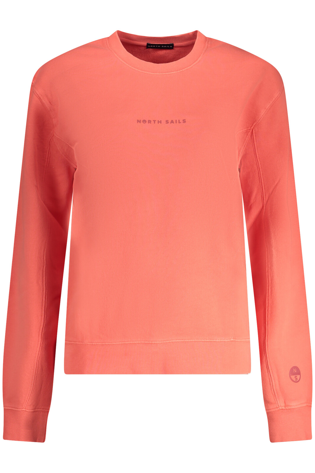 NORTH SAILS WOMEN'S PINK ZIP-FREE SWEATSHIRT