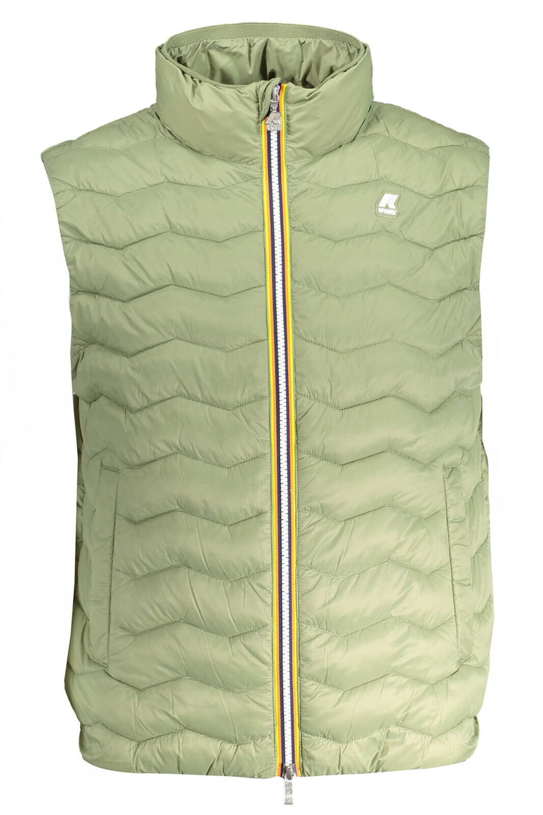 GREEN MEN'S K-WAY SLEEVELESS