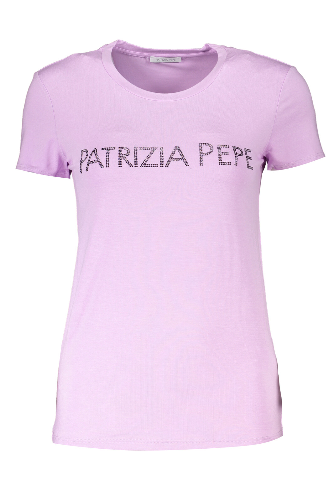PATRIZIA PEPE WOMEN'S SHORT SLEEVE T-SHIRT PURPLE