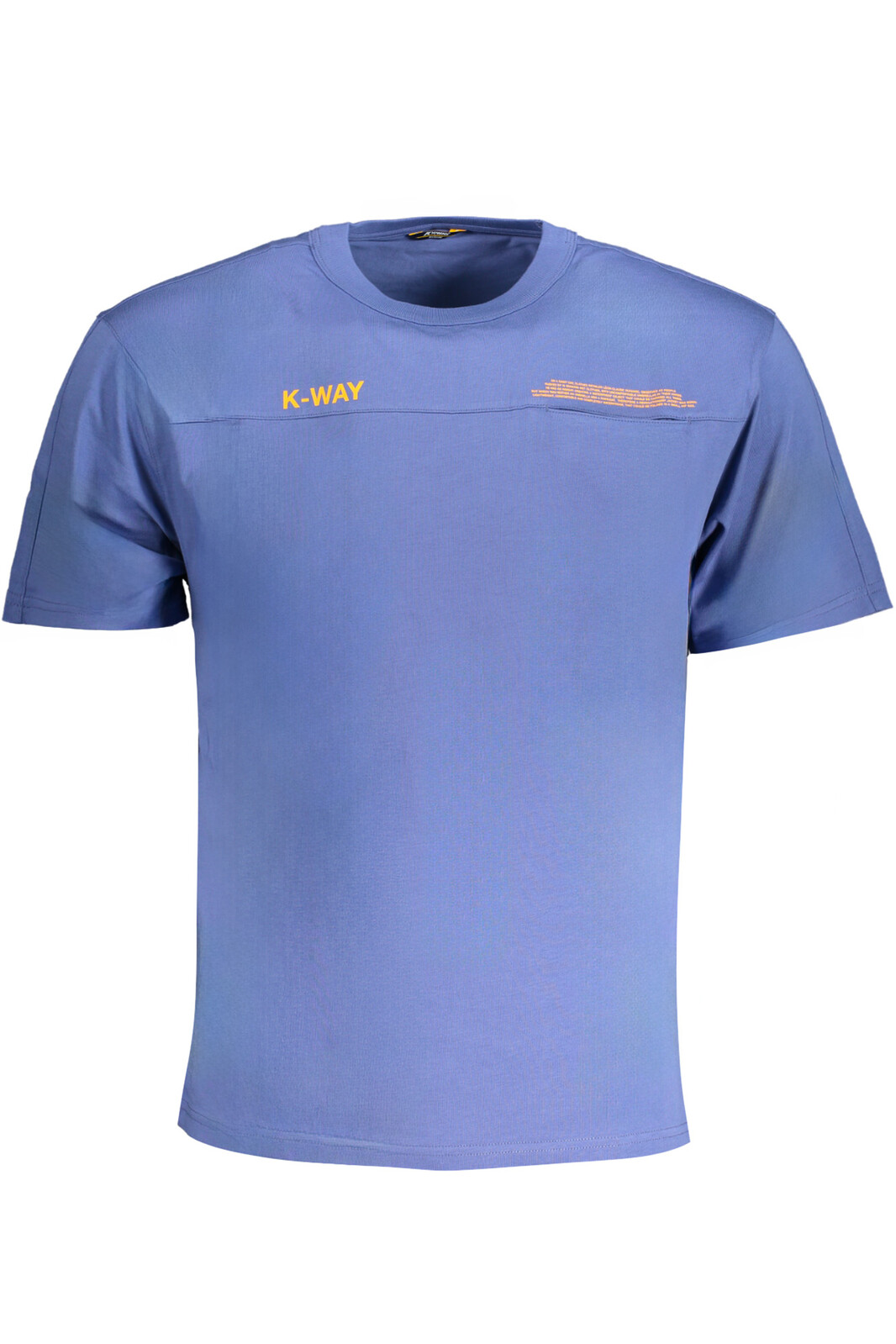 K-WAY MEN'S SHORT SLEEVE T-SHIRT BLUE