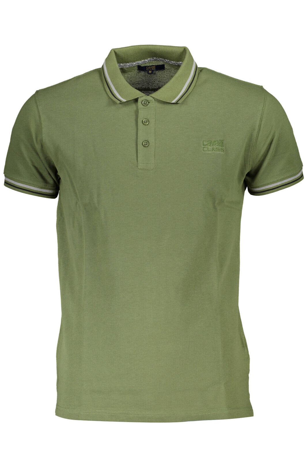 CAVALLI CLASS POLO SHORT SLEEVES MEN GREEN