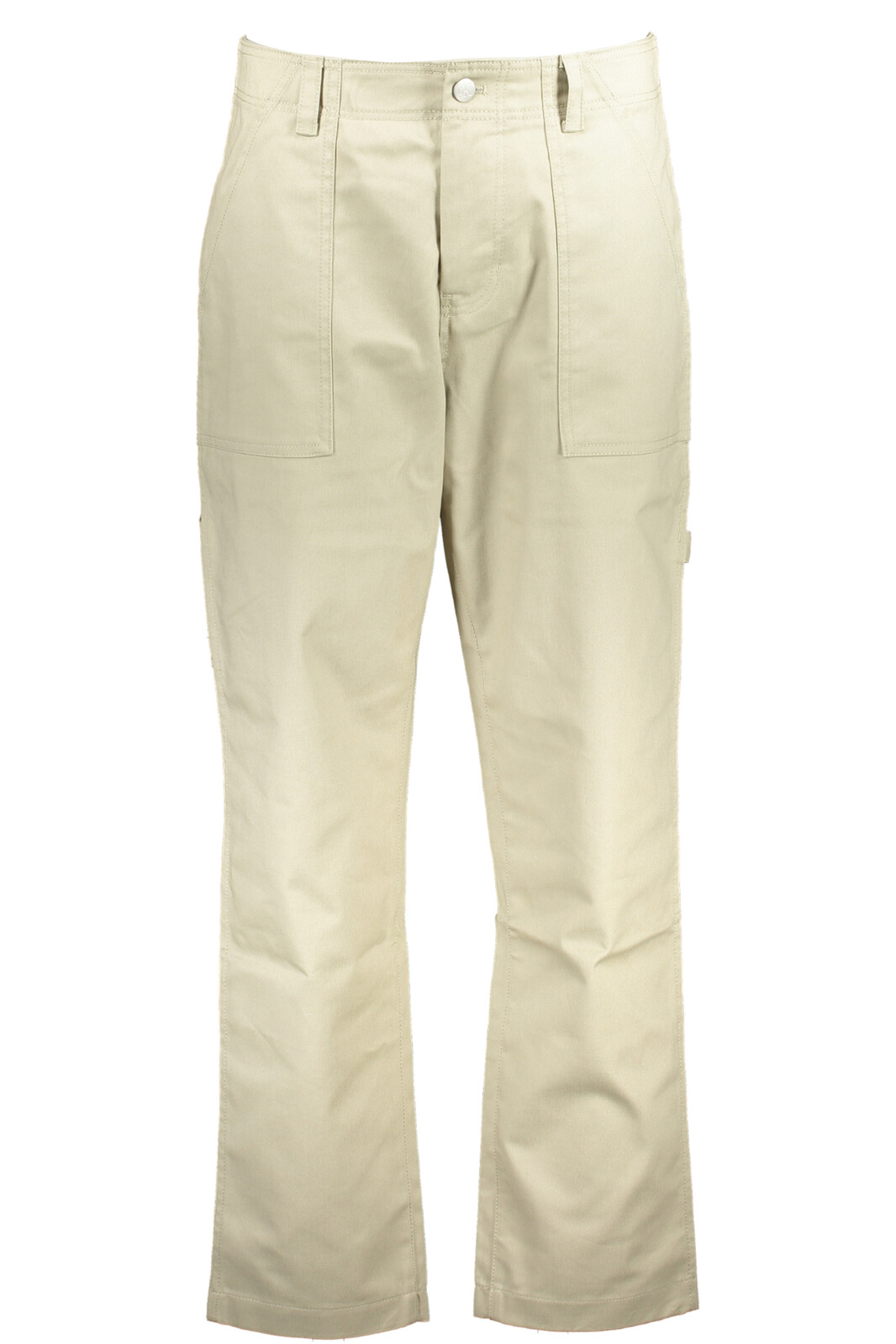 CALVIN KLEIN MEN'S BEIGE TROUSERS