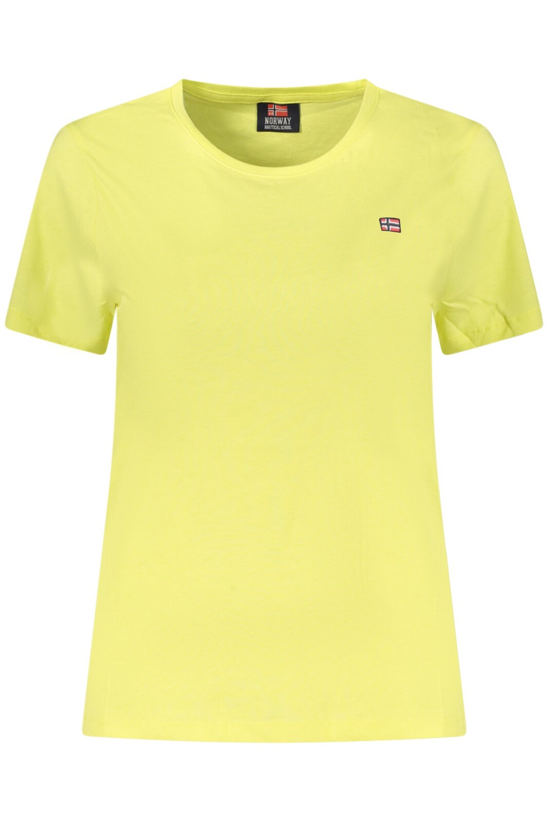 NORWAY 1963 WOMEN'S SHORT SLEEVE T-SHIRT YELLOW