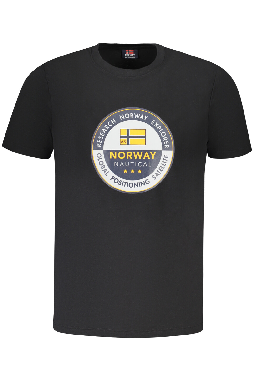 NORWAY 1963 MEN'S SHORT SLEEVE T-SHIRT BLACK