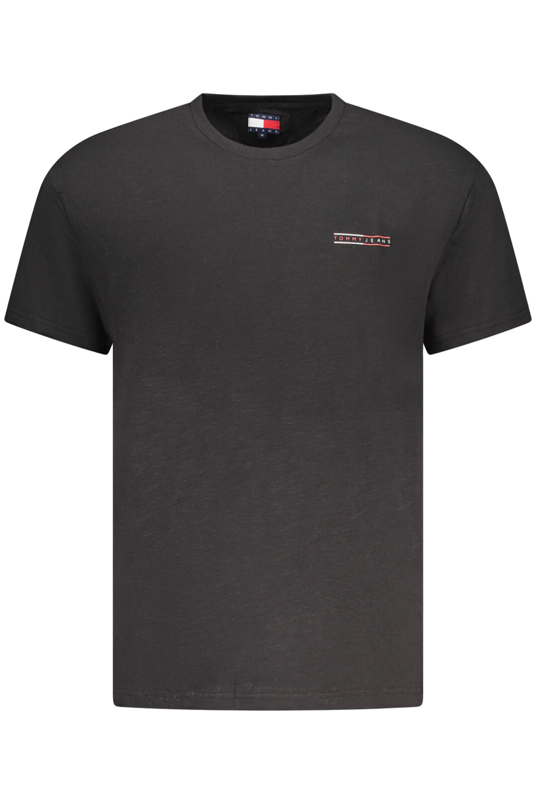 TOMMY HILFIGER SHORT SLEEVE T-SHIRT MEN BLACK