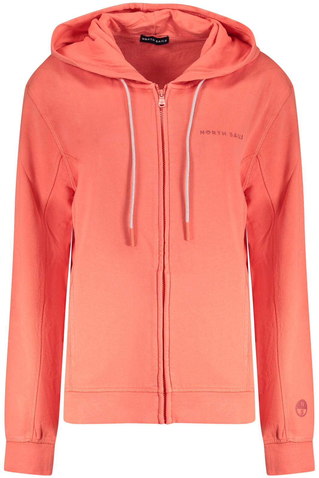 NORTH SAILS WOMEN'S PINK ZIP-UP SWEATSHIRT