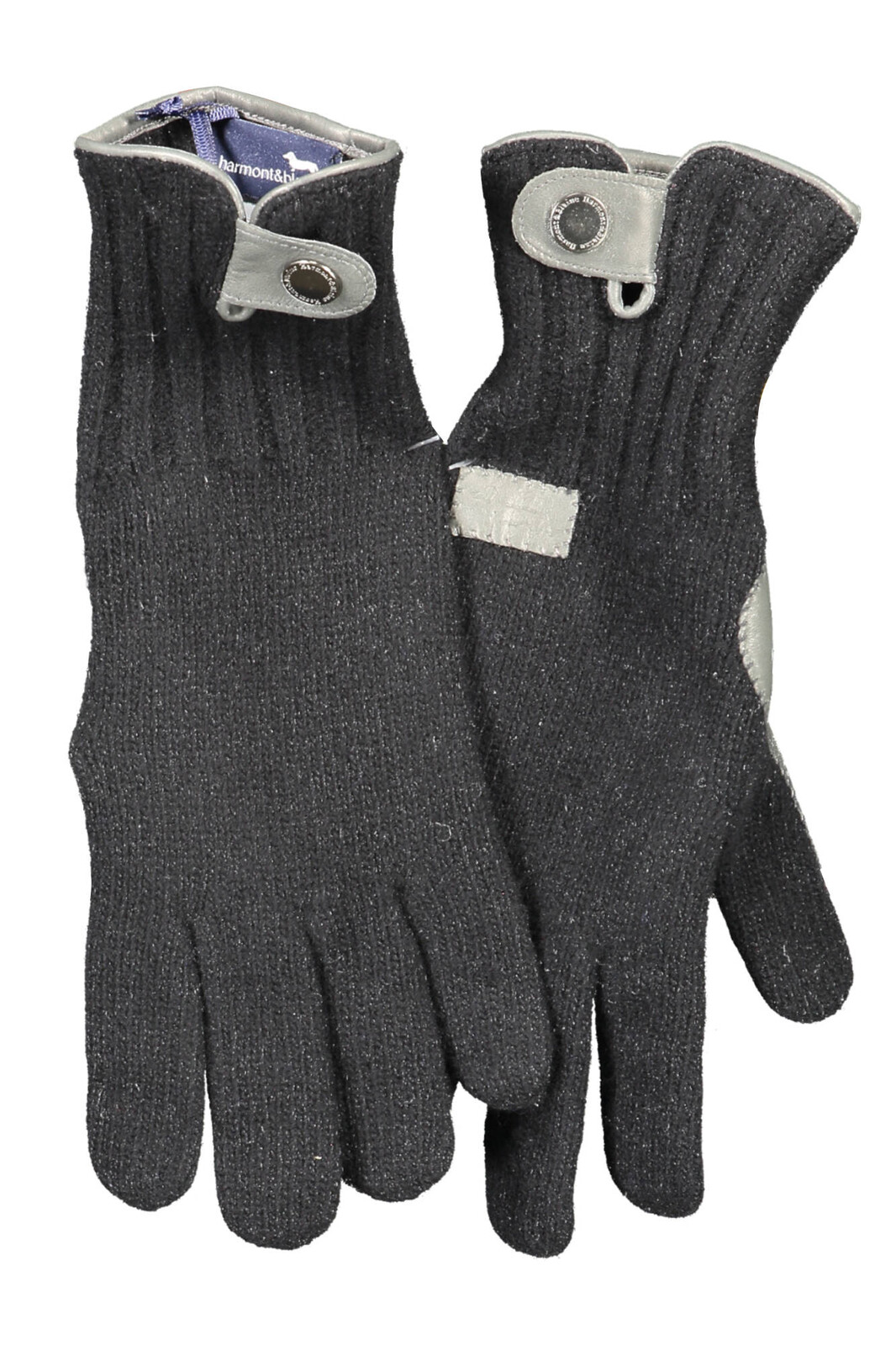 HARMONT & BLAINE MEN'S BLACK GLOVES