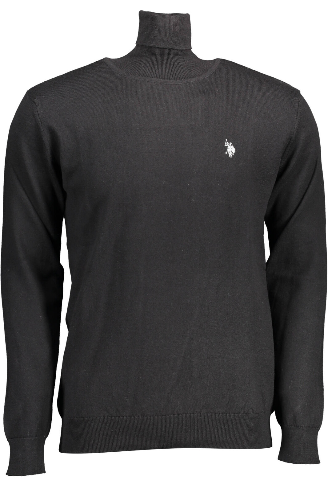US MEN'S BLACK POLO SHIRT