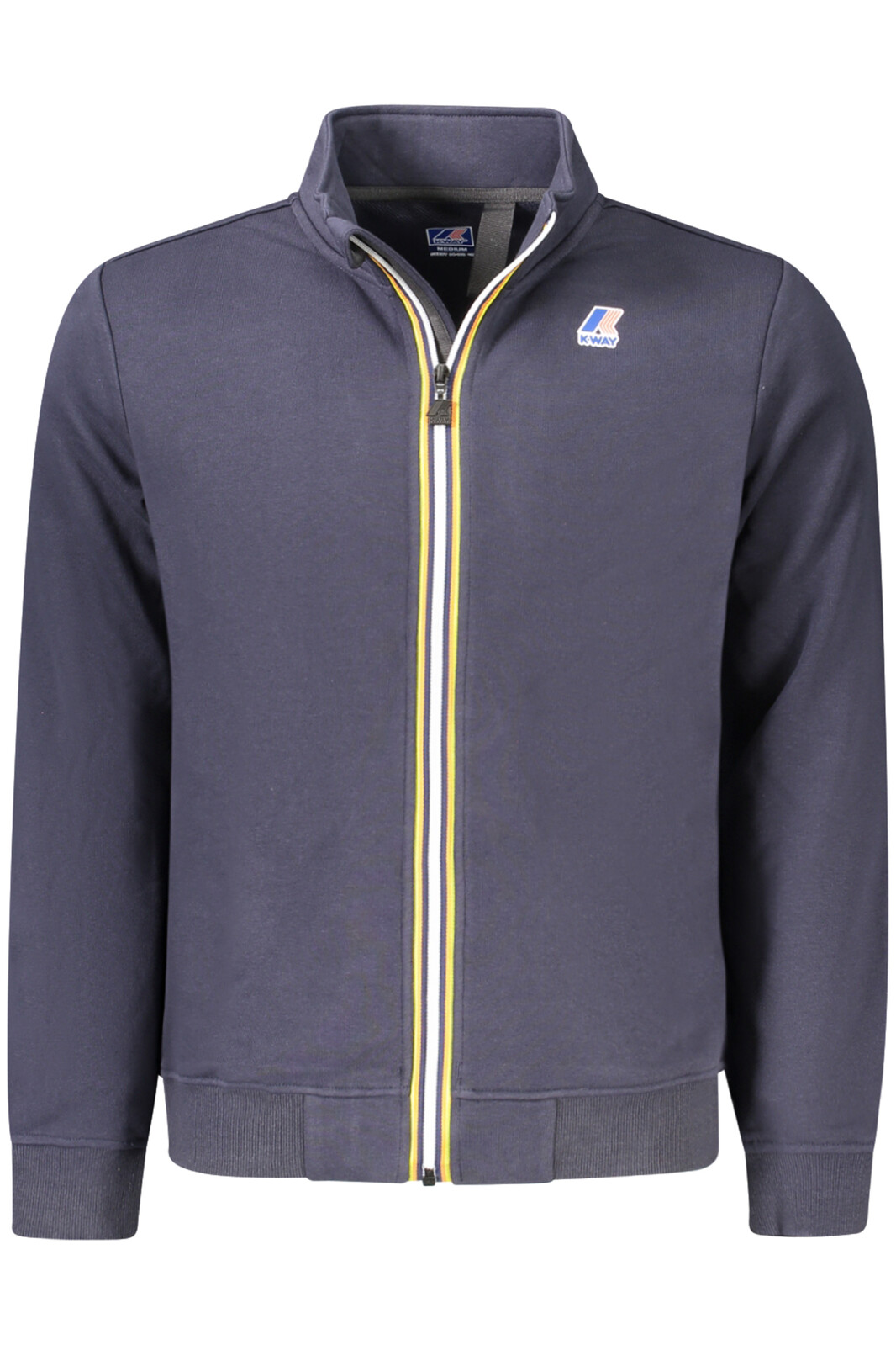K-WAY MEN'S ZIP-UP SWEATSHIRT BLUE