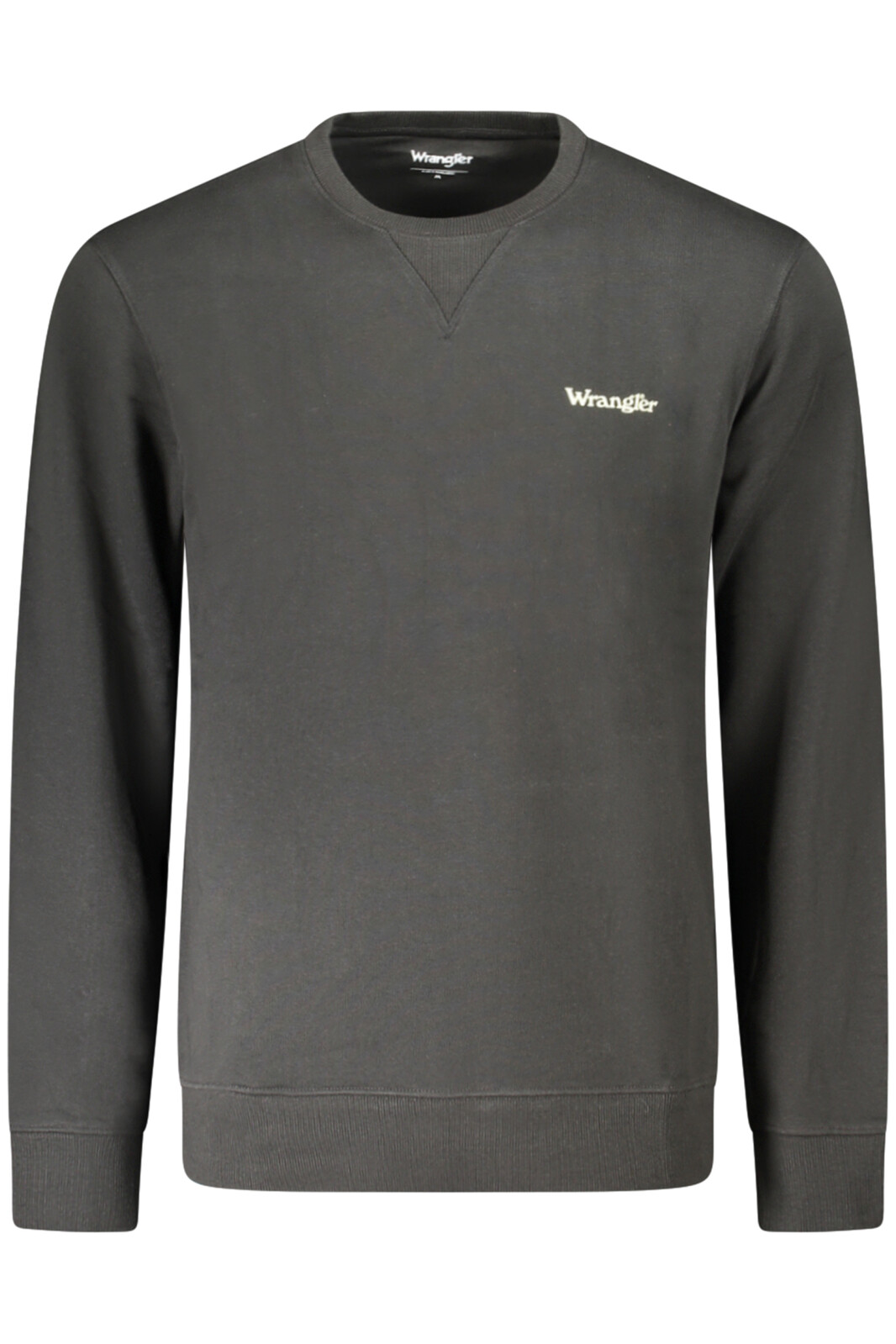 WRANGLER MEN'S BLACK ZIP-UP SWEATSHIRT
