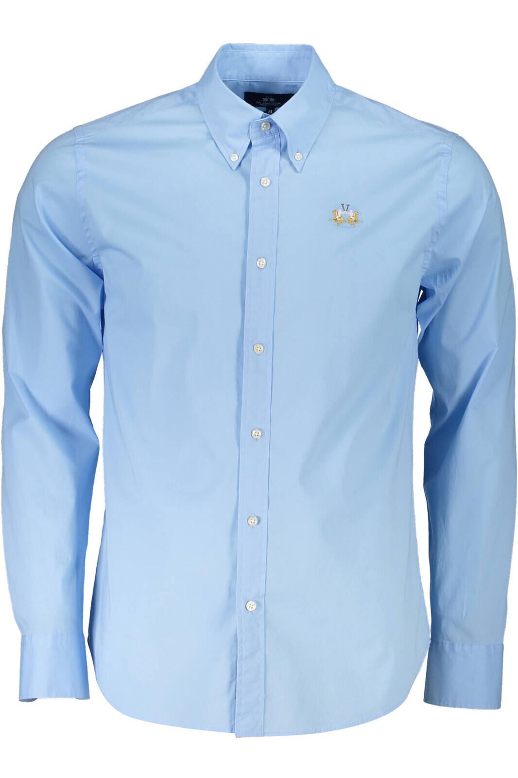LA MARTINA MEN'S LONG SLEEVE SHIRT BLUE