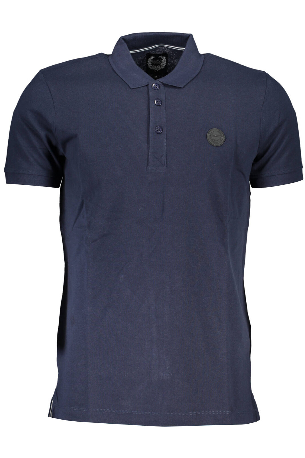 GIAN MARCO VENTURI MEN'S SHORT SLEEVE POLO BLUE