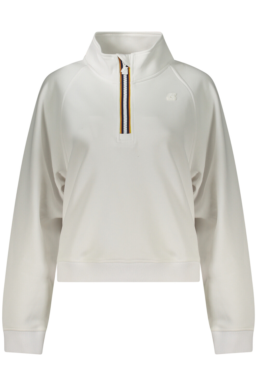 K-WAY SWEATSHIRT WITHOUT ZIP WOMEN WHITE