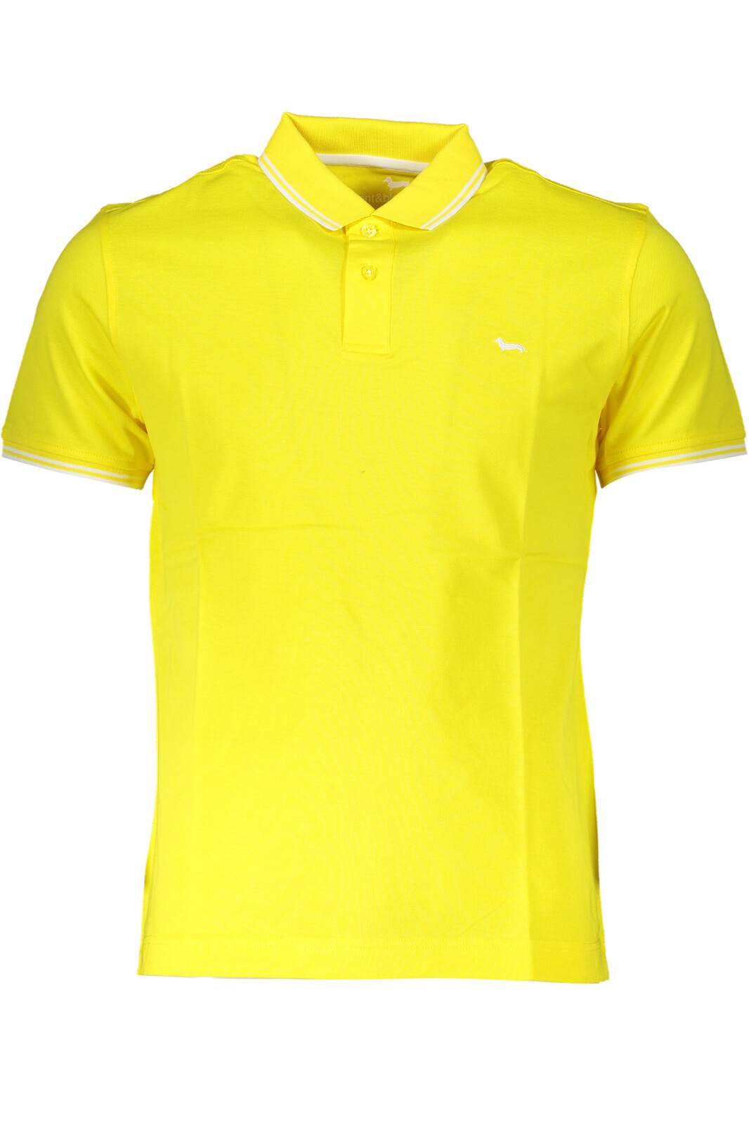 HARMONT & BLAINE YELLOW MEN'S SHORT SLEEVED POLO SHIRT
