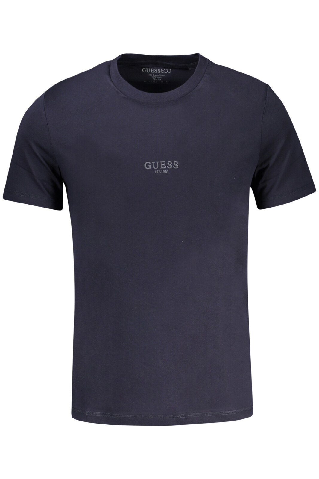 GUESS JEANS SHORT SLEEVE T-SHIRT MEN BLUE