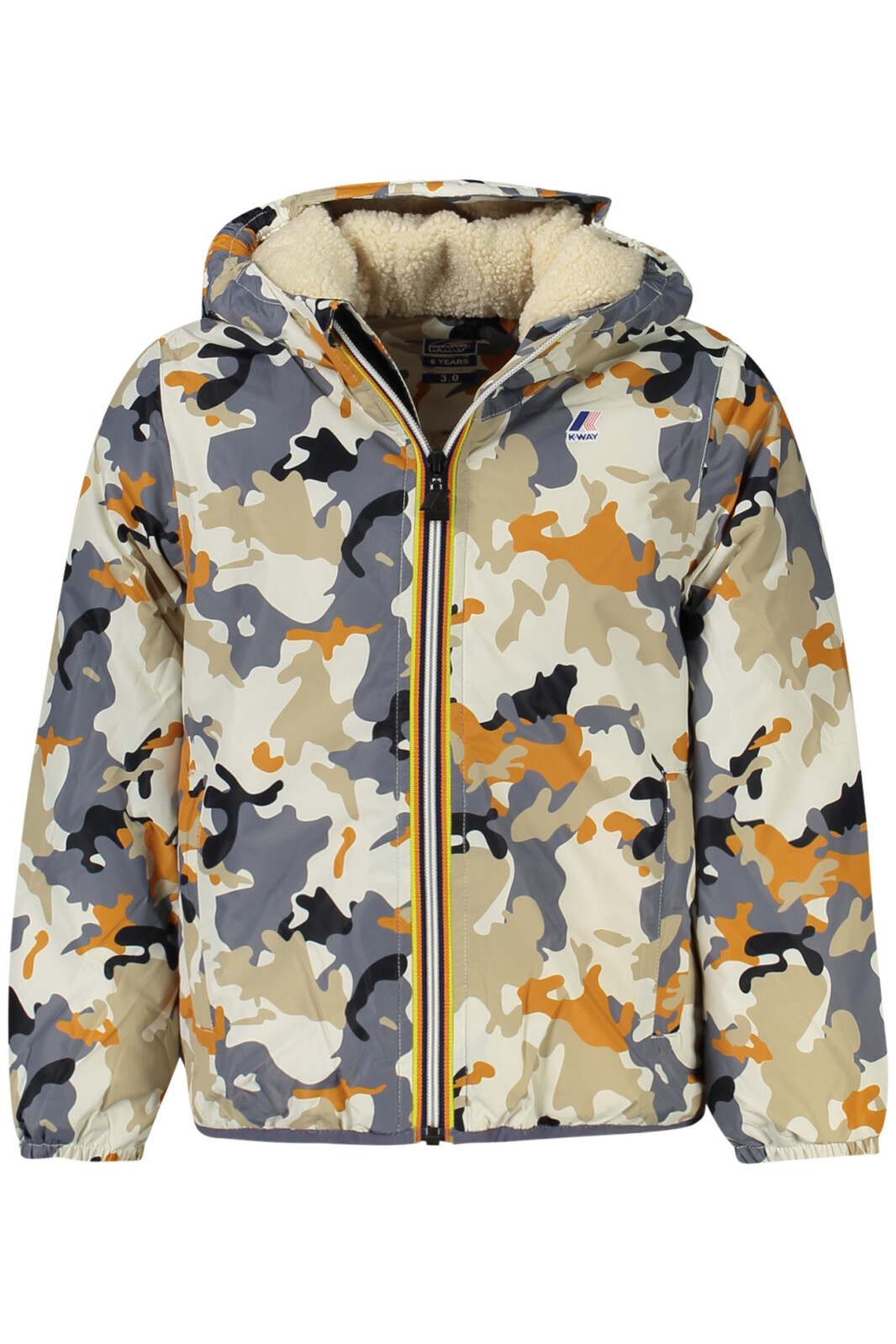 K-WAY JACKET CHILDREN BEIGE