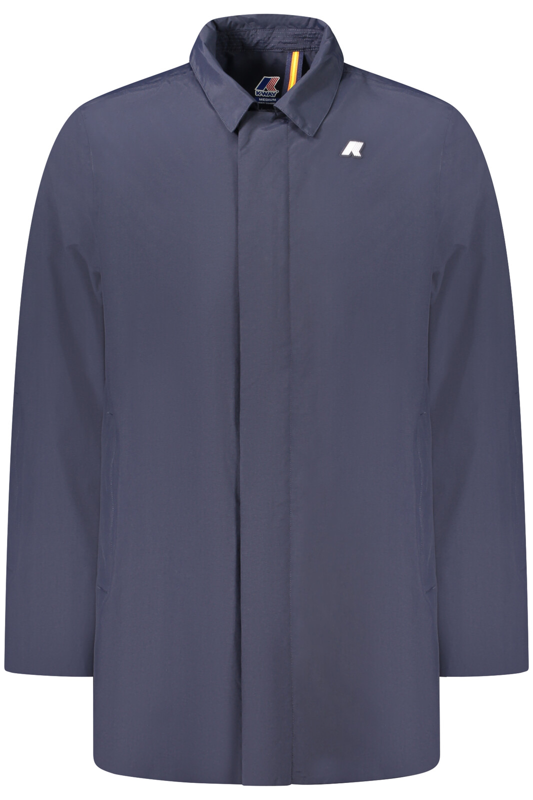 K-WAY TRENCH MEN BLUE