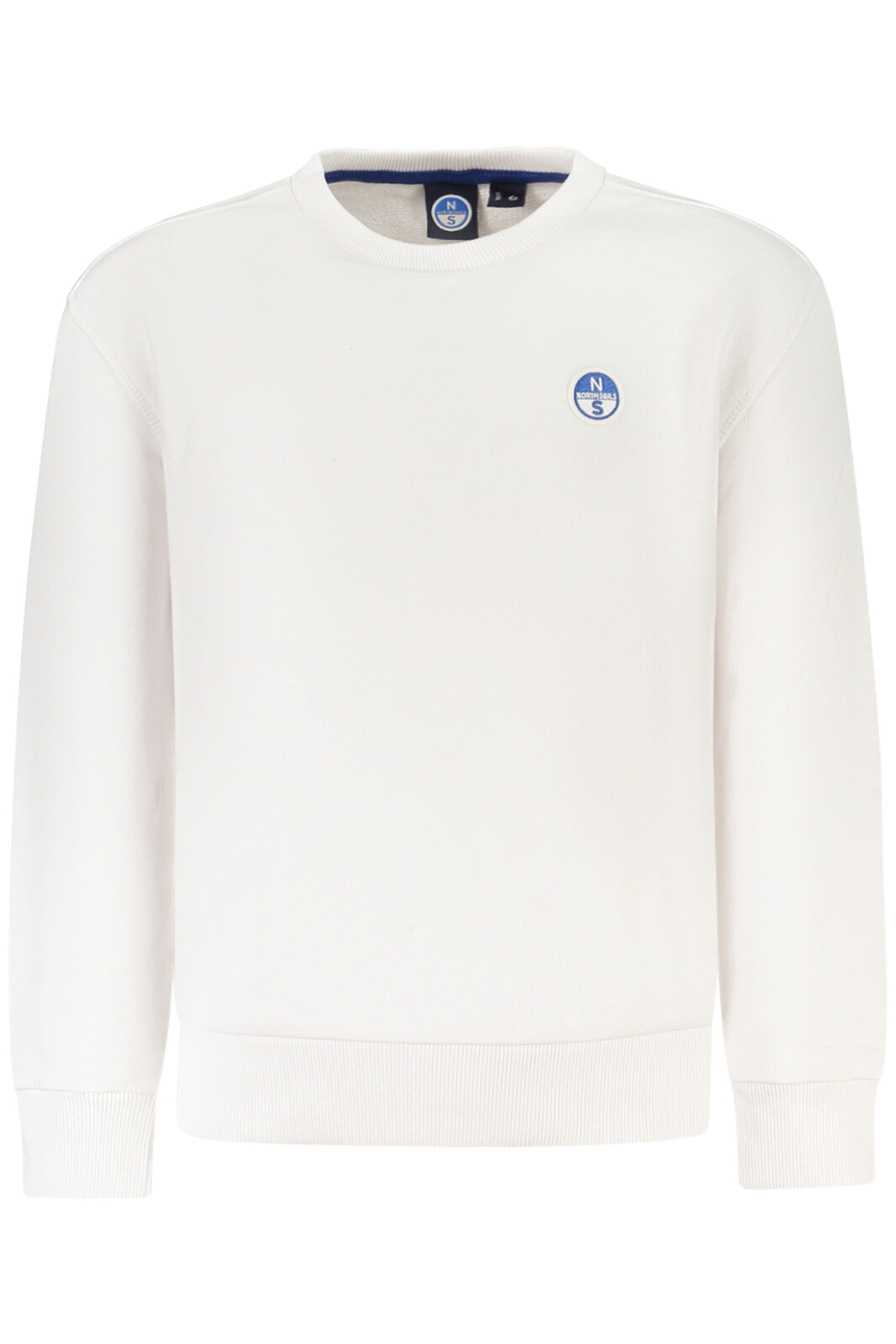 NORTH SAILS CHILDREN'S ZIP-UP SWEATSHIRT WHITE