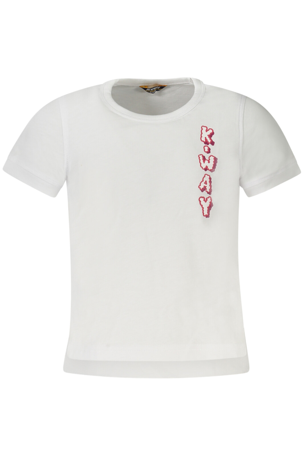 K-WAY SHORT SLEEVE T-SHIRT GIRL WHITE