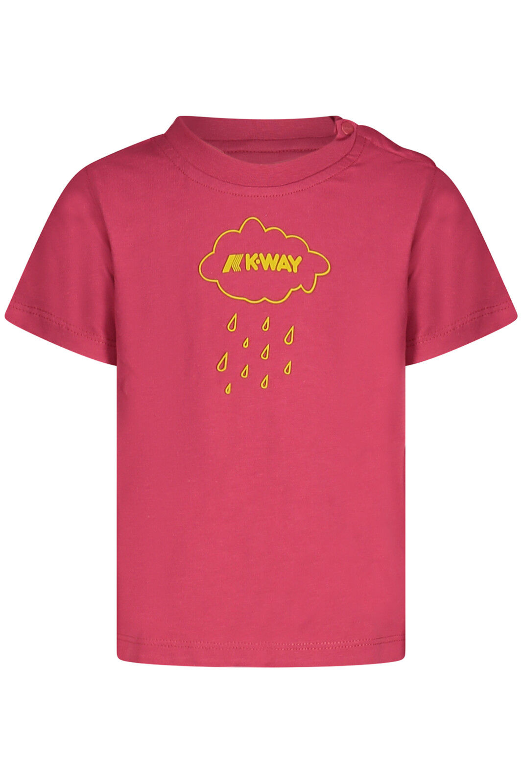 K-WAY SHORT SLEEVE T-SHIRT GIRL PINK