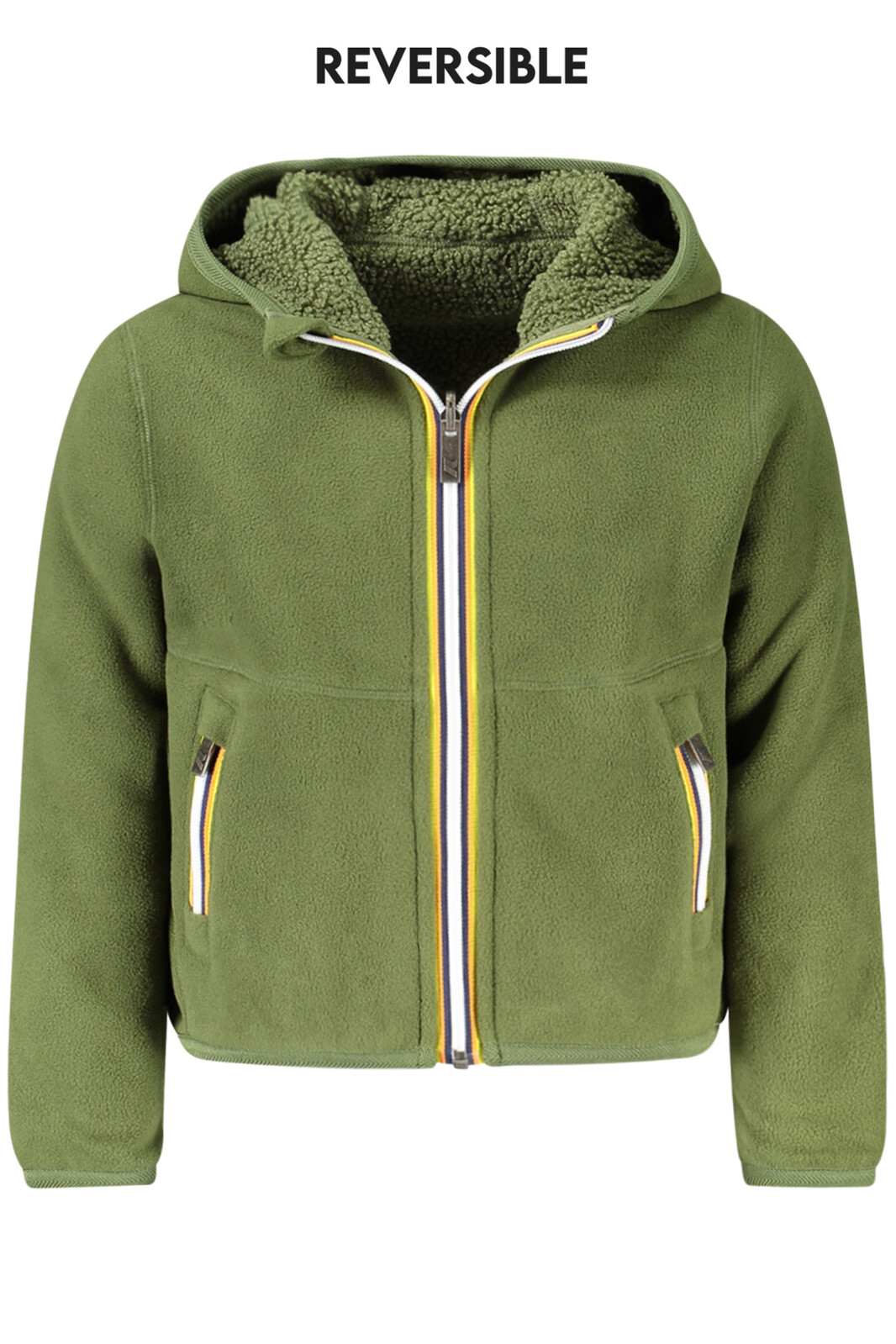 K-WAY SPORTS JACKET CHILDREN GREEN