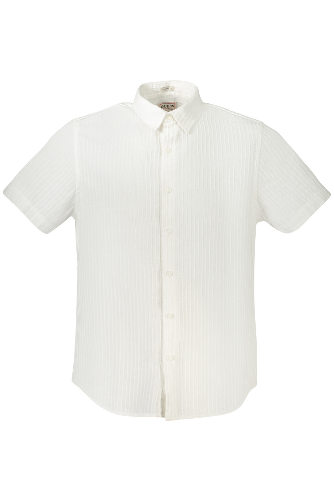 GUESS JEANS SHORT SLEEVE SHIRT MEN WHITE