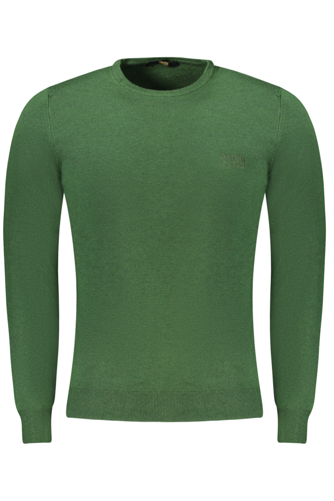 CAVALLI CLASS GREEN MEN'S SWEATER