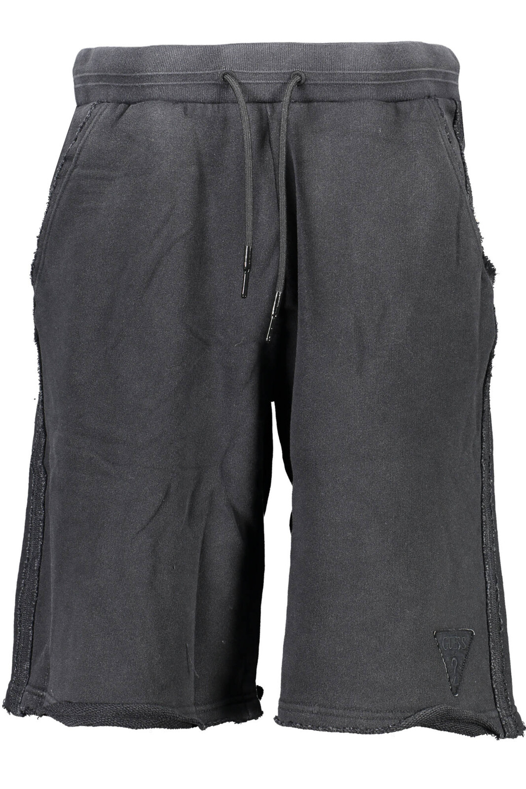 GUESS JEANS BLACK MEN'S BERMUDA TROUSERS