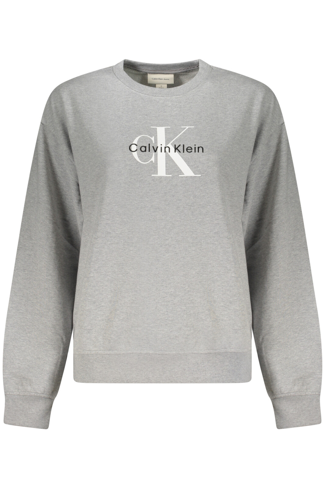 CALVIN KLEIN SWEATSHIRT WITHOUT ZIP WOMEN GREY