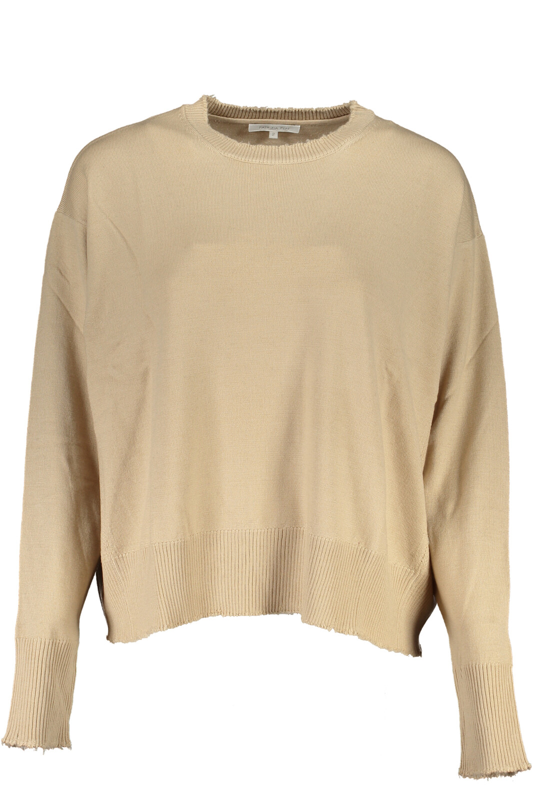 PATRIZIA PEPE BEIGE WOMEN'S SWEATER