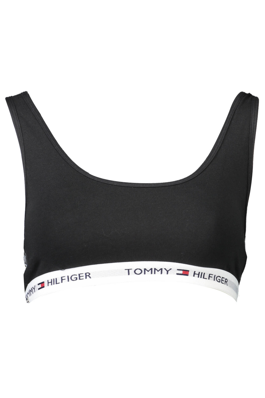 TOMMY HILFIGER BALCONY BRA WOMAN BLACK