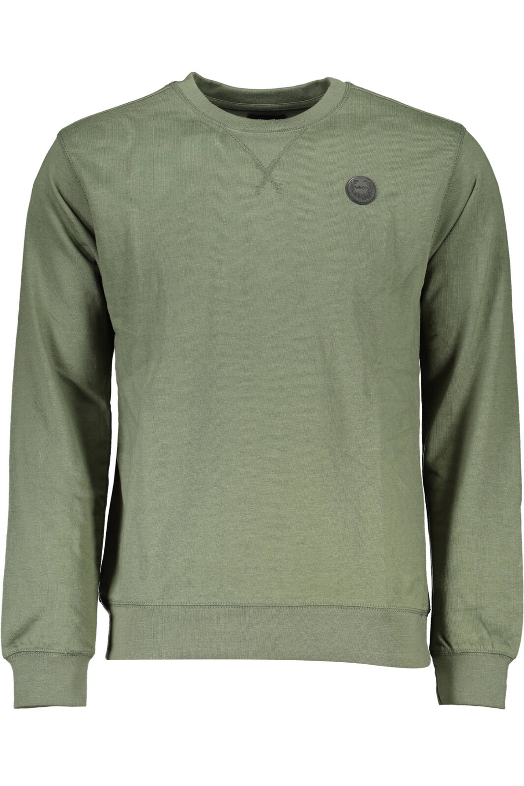 GIAN MARCO VENTURI SWEATSHIRT WITHOUT ZIP MEN GREEN
