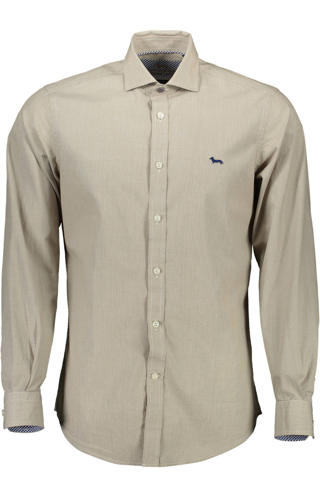 HARMONT & BLAINE MEN'S BEIGE LONG SLEEVE SHIRT